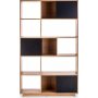 rken reol 110 cm - Eg/sort