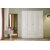 Inci garderobe 140 x 50 x 210 cm - Hvid