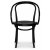 Pinto stol Nr. 30 bjet tr - Sort + Mbelplejest til tekstiler