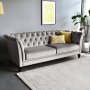 Sofa Chesterfield 3-personers gr - Henry