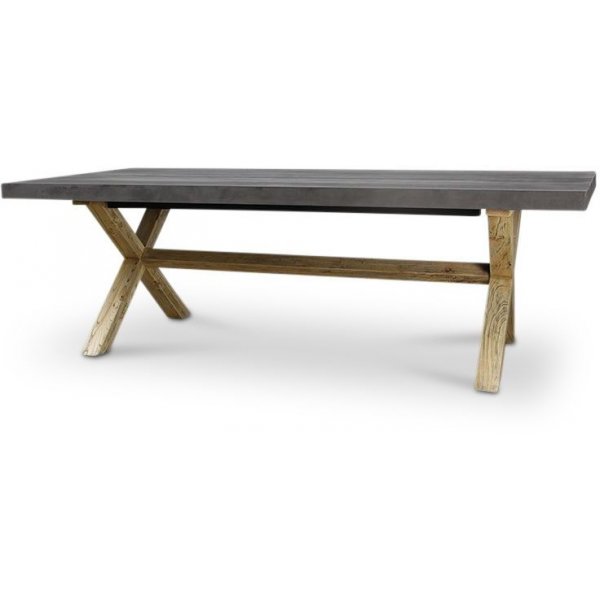 Otho spisebord i beton - Elm/beton