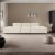 Mere 3-personers sofa med bne ender - Creme