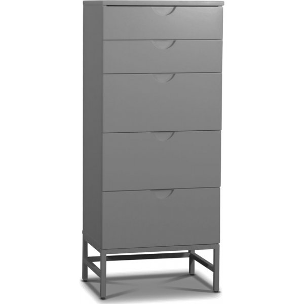 Lennox kommode 5 skuffer - Gr