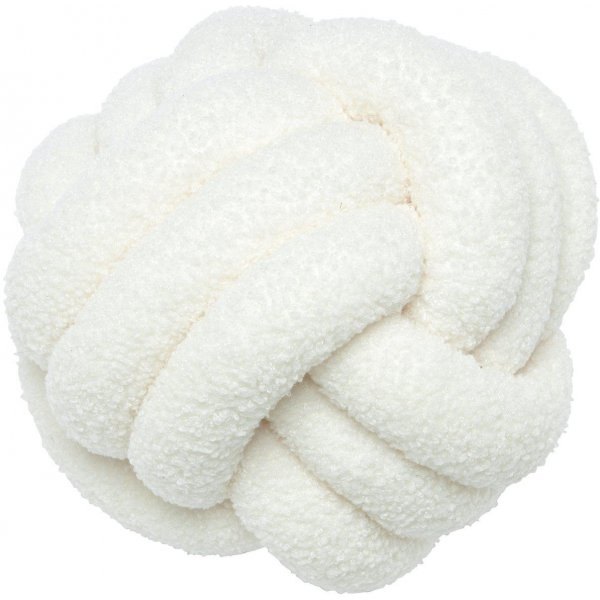 Kuglepyntepude D22 cm - Offwhite
