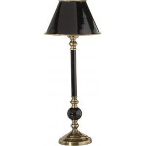 Abbey bordlampe - Sort/messing - 49 cm