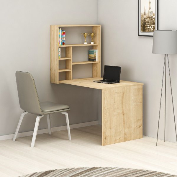 Sedir hjrne skrivebord 59x90 cm - Eg