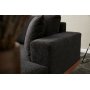 Liva divan sofa hjre - Antracit/kobber