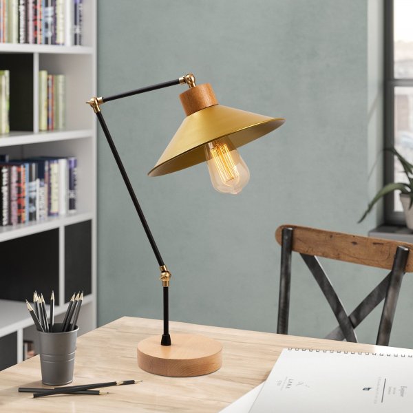 Magnat bordlampe - Guld