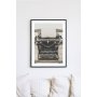 Posterworld - Motiv Skrivemaskine - 50 x 70 cm