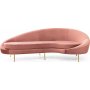 Essie divan sofa højre - Pink