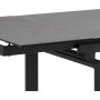 Huddersfield spisebord 160-240 cm - Sort