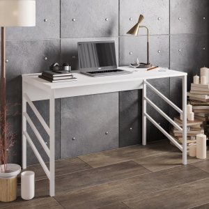 Tun skrivebord 120x60 cm - Hvid
