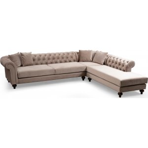 Bogart hjrnesofa - Beige