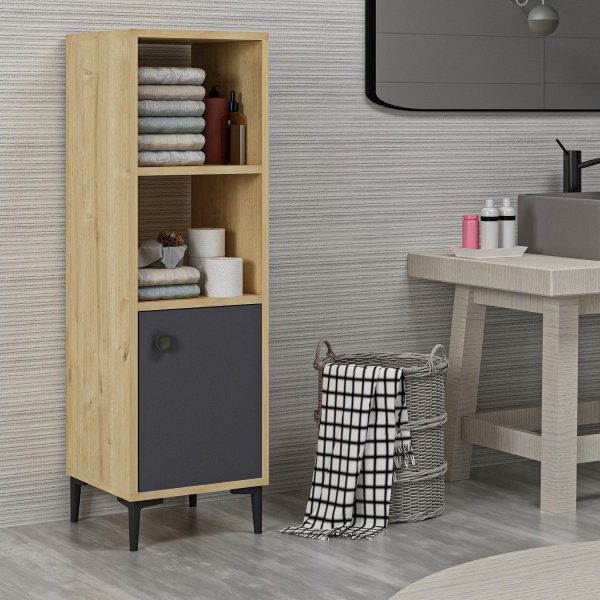 Alene skab - Safir/eg/antracit