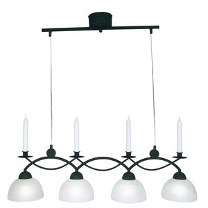 Florens loftslampe - Sort/hvid