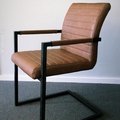 Kundebillede Karmstol Kensley - Brun/sort