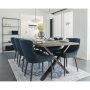 Boston Dining Chair - Mrkebl/Sort