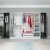 Rizada garderobe - antracit/hvid