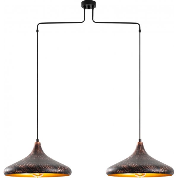 Barek loftslampe 11548 - Sort patina