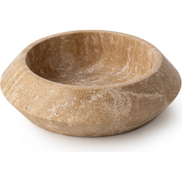 Skl i beige travertin marmor