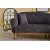 Reims 3-personers sofa - antracit