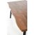 Horst spisebord 120-180 x 80 cm - Eg/sort