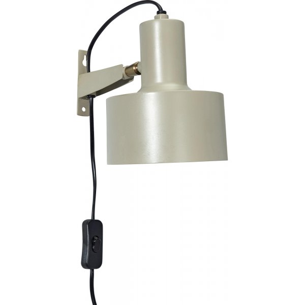 Solo vglampe - Mat beige - 23 cm