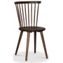 Dipp spisebordsst; spisebord 180x90 cm med 6 stk. Castor pindestole i valnd