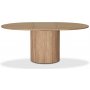 Nova spisebord kan forlnges 130-170 cm - Whitewash eg