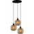 Gullvi loftlampe 11 - Guld/sort