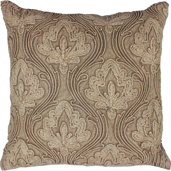 Rakel pudebetrk 45 x 45 cm - Brun