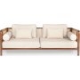 Peanut 3-personers sofa - Creme