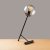 Golf bordlampe klar - Sort