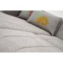 Beyza mini divan sofa venstre - Lysegr