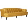 Oxford deluxe 3-personers chesterfield - Lvegul (fljl)