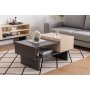 Frank sofabord 100 x 60 cm - Beige/antracit