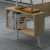 Iommi skrivebord 120x60 cm - Hvid/eg
