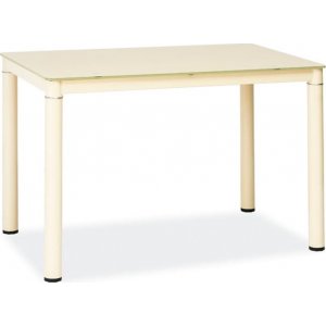 Bartlett spisebord 100 cm - Creme