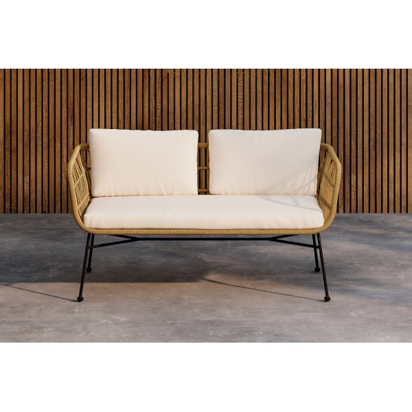 Isola lounge sofa - Sort/Natur