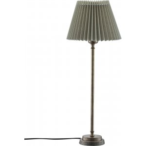 Kent bordlampe - Beige/messing - 58 cm