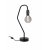 Loft bordlampe - Sort - 49 cm