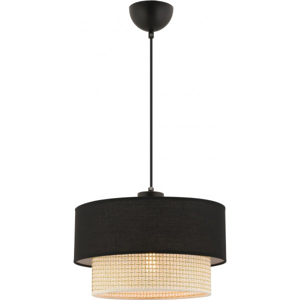 Echo loftlampe - Cremefarvet/sort