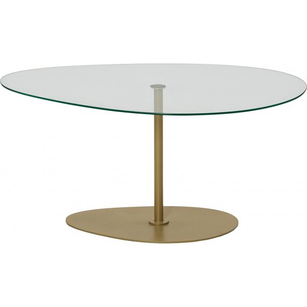 Porto sofabord 90 x 60 cm - Guld