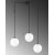 Ozon loftlampe 4441 - Sort/hvid