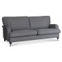 Howard Watford deluxe 3-personers lige sofa - Gr Rocco