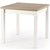 Yaritza spisebord med udtrk 80-160 cm - Hvid/Sonoma eg