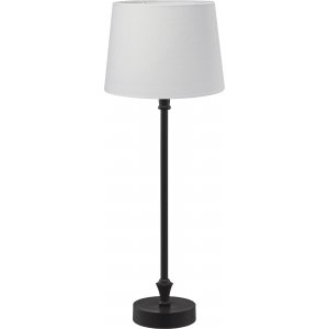 Liam bordlampe - Hvid/sort - 59 cm