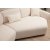 Mentis hjrnesofa 360 cm - Creme