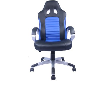 Boda computerstol - Blå/sort