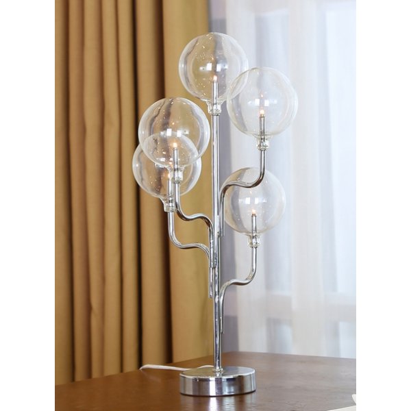 Globe Bordlampe H46 - Krom
